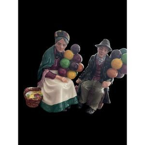 Royal Doulton The Balloon Man HN 1954 And The Balloon Seller HN‎ 1315